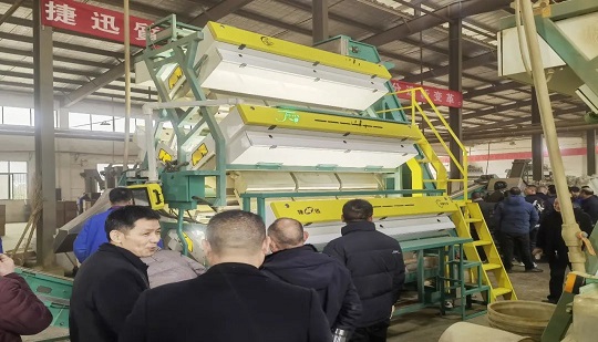 The First On-site Experience Meeting of DF Tea Color Sorter in Spring Completely Succeed！