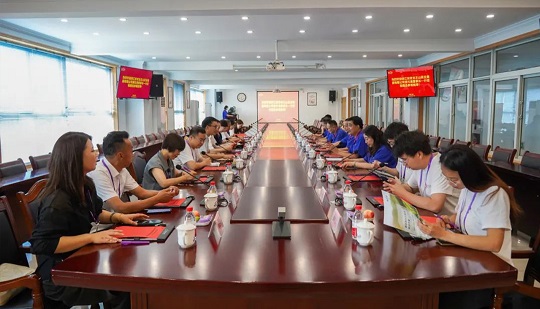 Pan Yuanqing, Chairman of Zhejiang Anji Lonwonson Tea Industry Group Co., Ltd and His Delegation Visited Jiexun for Exchanges