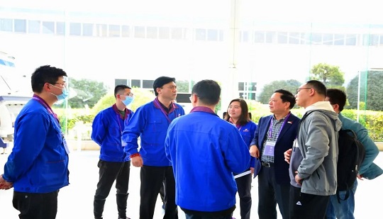 Provincial Grain and Material Reserve Bureau, Provincial Grain Economics Association, and Grain and Oil Market News went to Anysort for inspection and guidance!